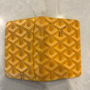 GOYARD CARD HOLDER - YELLOW