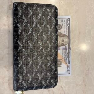 GOYARD LARGE WALLET - BLACK