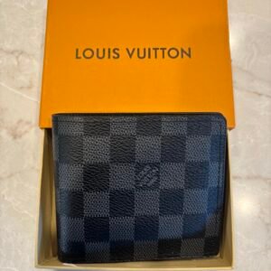 LOUIS VUITTON WALLET - BLACK/GRAY