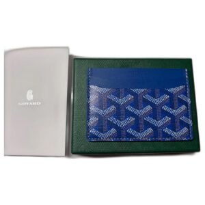 Goyard Saint Suplice Cardholder Blue