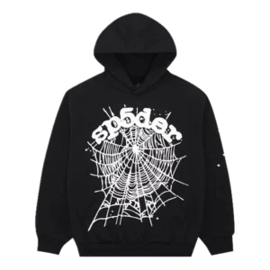 Spider hoodie/Black Web