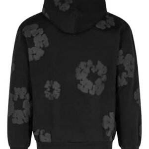 DENIM BLACK X BLACK HOODIE